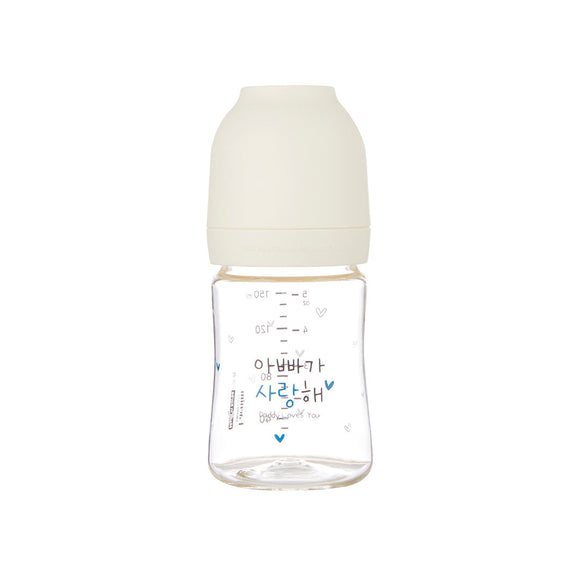 [BABY FAIR] PPSU Bottle 150ml (White) + 1 box teats