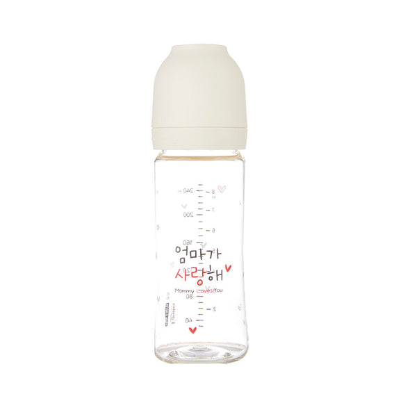 [FLASH] PPSU Bottle 250ml (White) + 1 box teats