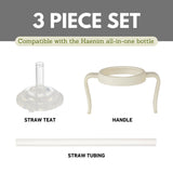 Haenim All-in-One Bottle Straw Handle Accessory Package | Sippy Cup Accessory | Made in Korea