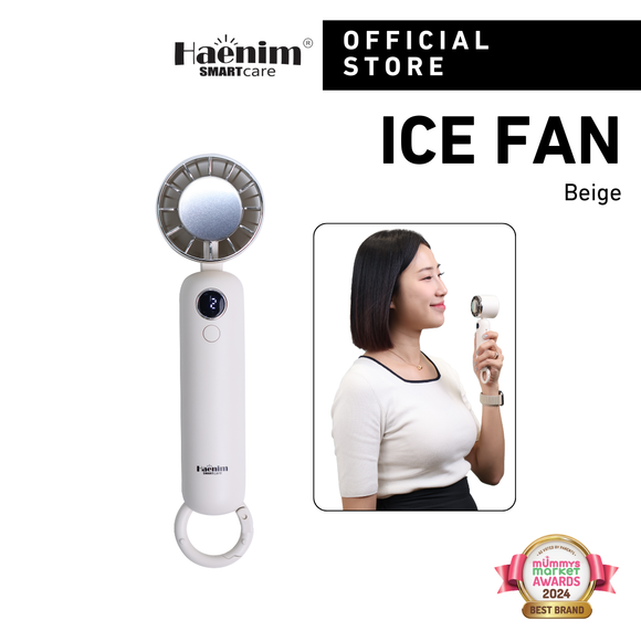 [FREE GIFT] Haenim Mini Ice Fan - Beige
