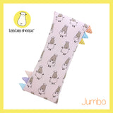 Bed-Time Buddy™ Big Sheepz Pink with Color & Stripe tag - Jumbo
