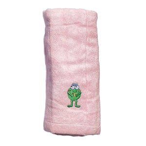 CrokCrokFrok Bamboo Towel for Baby & Kids - Pink - Small