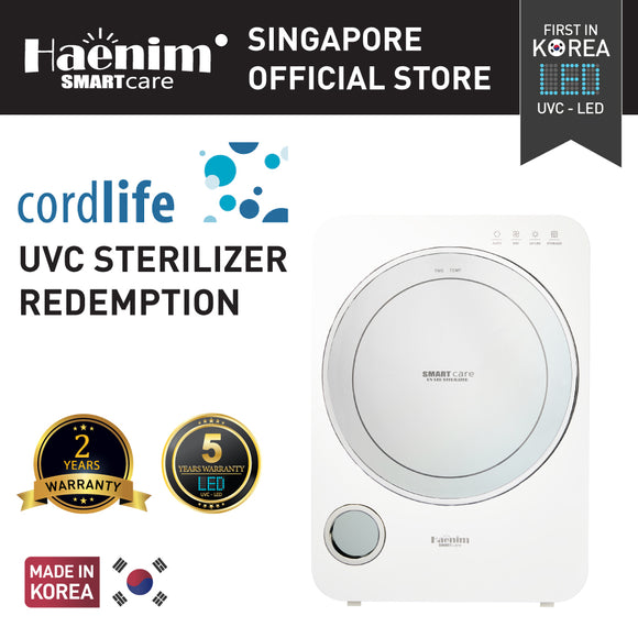 Cordlife x Haenim UVC LED Sterilizer Redemption