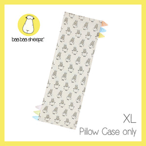 Bed-Time Buddy™ Case Big Sheepz Yellow with Color & Stripe tag - XL
